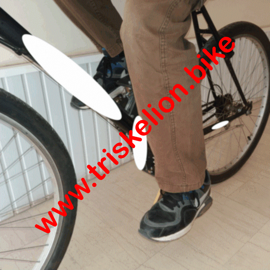 Right Pedal at 25 and 65 degrees & Left Pedal at 145 and 175 degrees